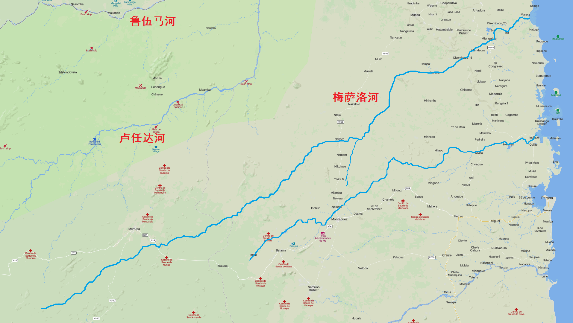 目前世界上最长的海峡（莫桑比克河流概况）-第7张图片-拓城游