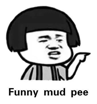 funny mud pee是什么意思？（英语funny mud pee，到底是什么意思，为啥老外听了一脸蒙圈？）