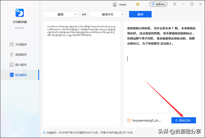 藏文用什么软件可以翻译成中文呢？（藏语怎么翻译成中文？这两方法非常好用）-第5张图片-拓城游