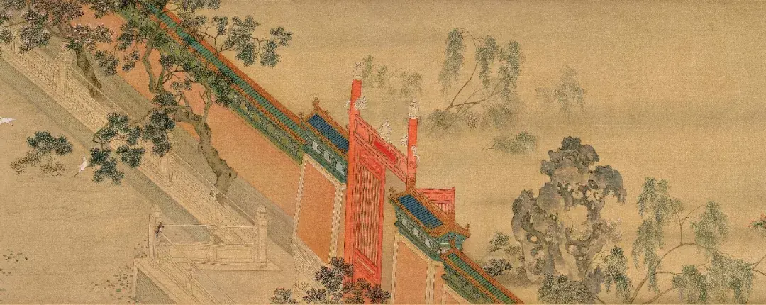 《汉宫春晓图》画作介绍（中国十大传世名画之一，《汉宫春晓图》高清细赏，收藏了）-第8张图片-拓城游