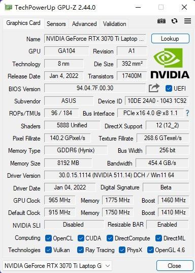 ti12中国队有哪些（「有料评测」ROG枪神6评测：首发RTX 3070 Ti+12代酷睿i9）-第4张图片-拓城游