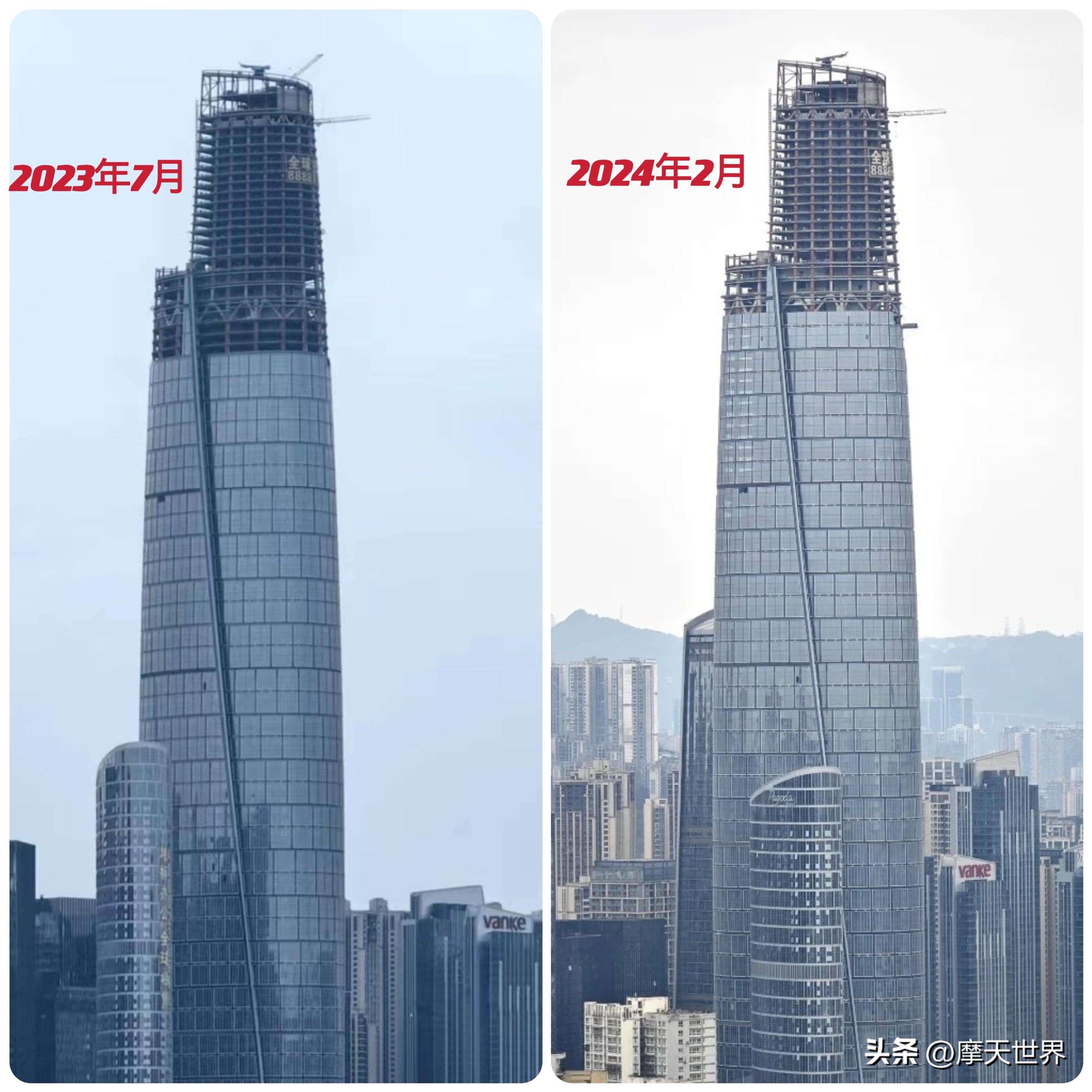 100 floors 100层主塔图文详细攻略：28-35关（458米，100层！山城最高摩天楼——重庆100，最新进度）-第7张图片-拓城游