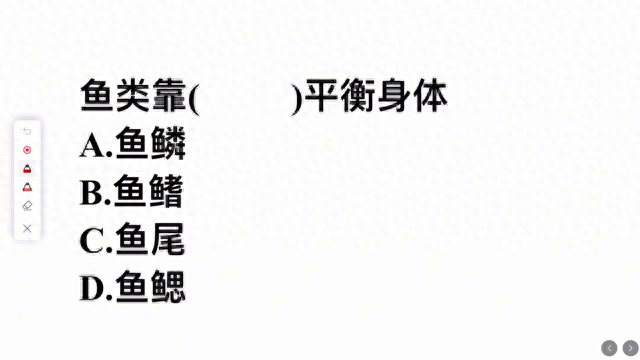 支付宝神奇海洋今日答案分享8.5-鱼靠什么平衡身体（考考你，鱼类靠什么来平衡身体？答对的人不多）-第2张图片-拓城游