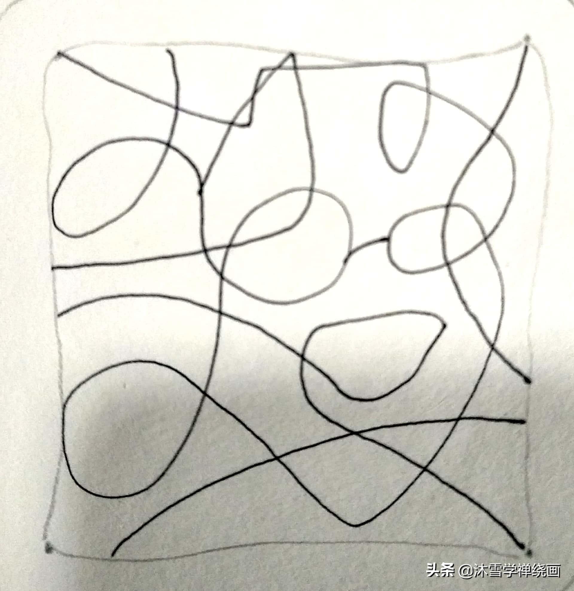 如何入门纹章学（每天15分钟画禅绕画15 禅绕图样纹章   零基础绘画）-第4张图片-拓城游