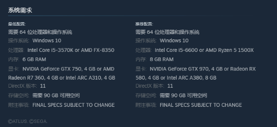 生化危机5配置要求高吗？（《暗喻幻想》PC配置需求公开：最低GTX750即可运行）-第3张图片-拓城游