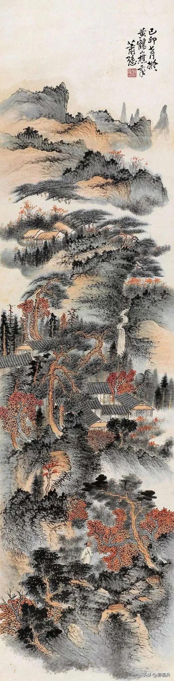 谁能帮我做个问道40x40像素头像图片要个梦字（名家山水画《问道图》欣赏）-第16张图片-拓城游