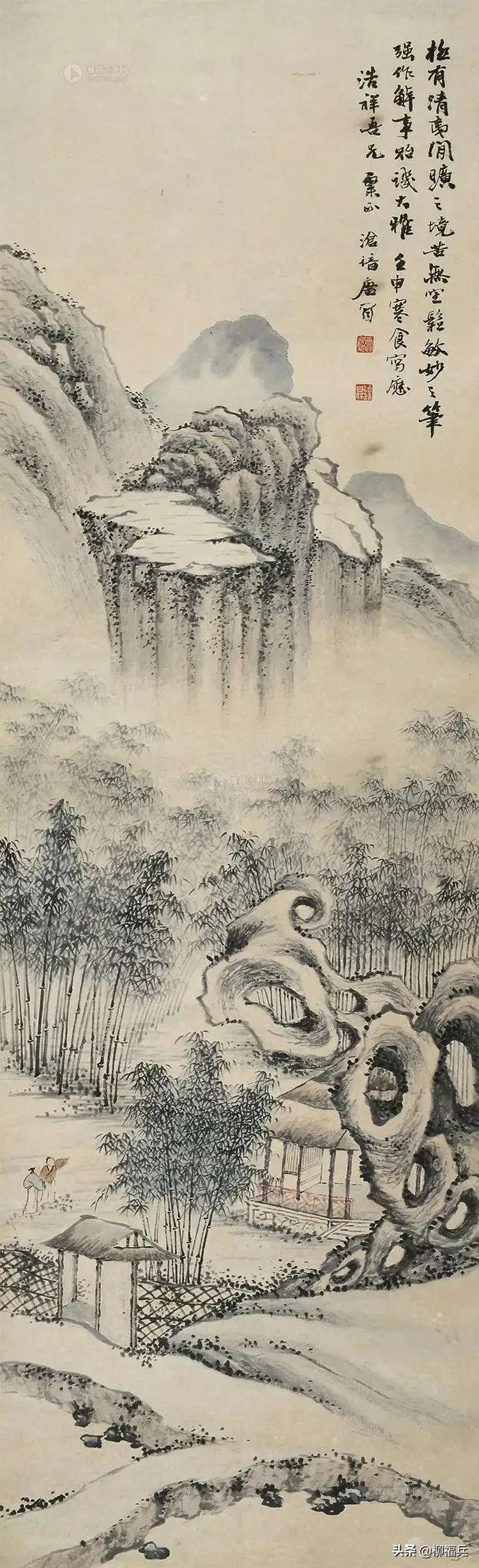 谁能帮我做个问道40x40像素头像图片要个梦字（名家山水画《问道图》欣赏）-第28张图片-拓城游