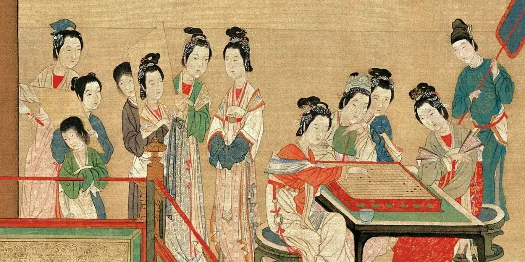 《汉宫春晓图》画作介绍（中国十大传世名画之一，《汉宫春晓图》高清细赏，收藏了）-第3张图片-拓城游