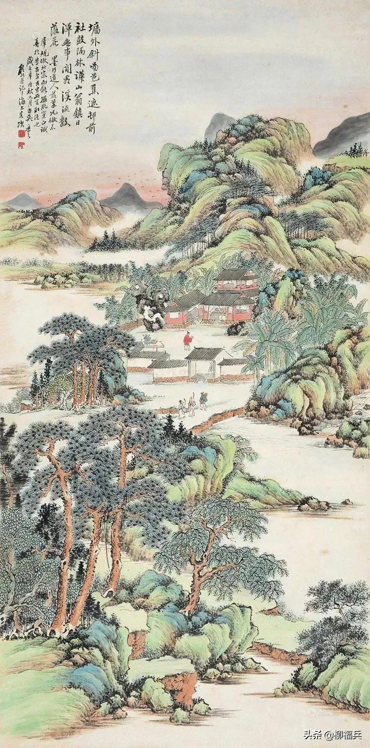 谁能帮我做个问道40x40像素头像图片要个梦字（名家山水画《问道图》欣赏）-第31张图片-拓城游