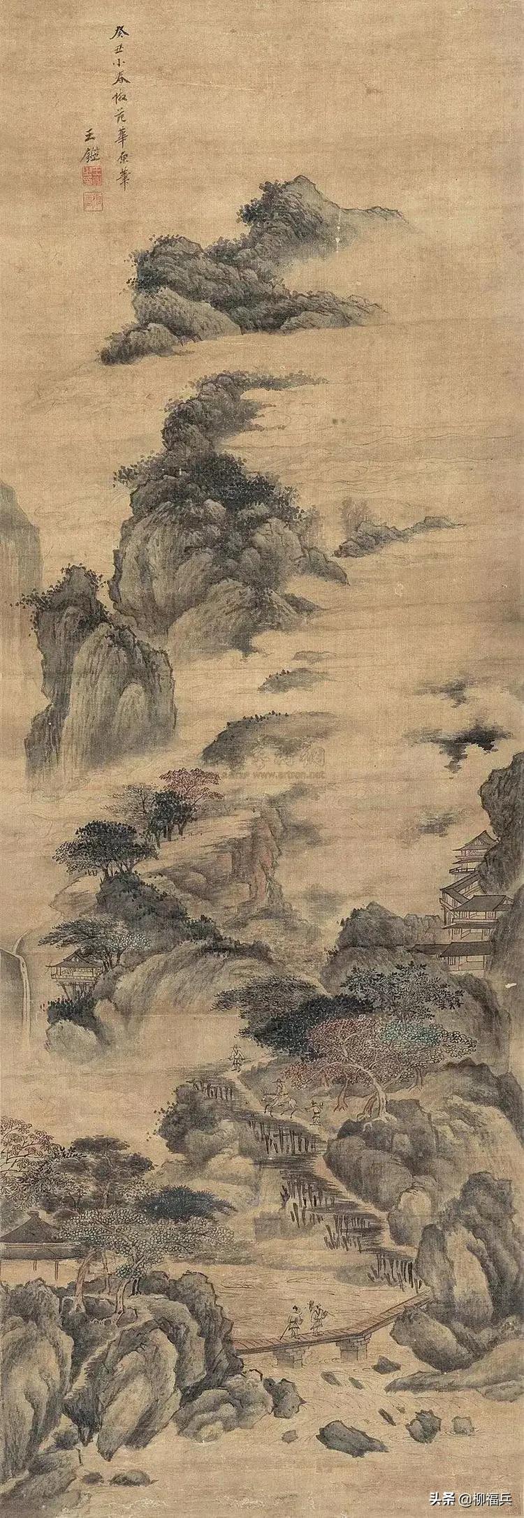 谁能帮我做个问道40x40像素头像图片要个梦字（名家山水画《问道图》欣赏）-第19张图片-拓城游