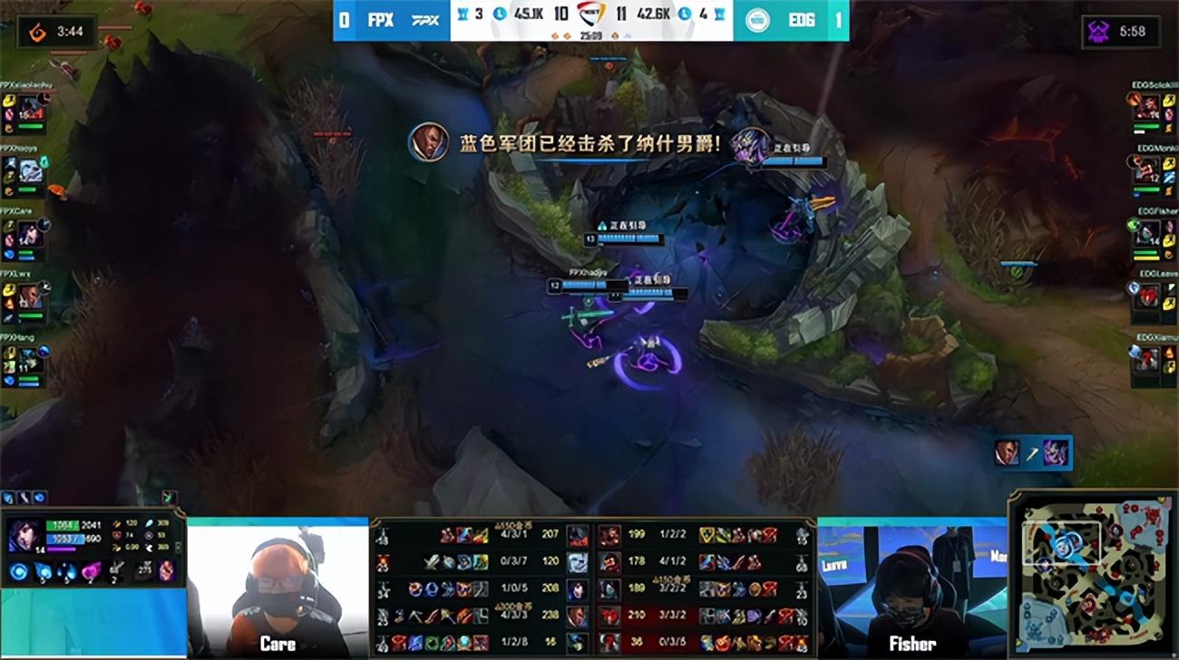 英雄联盟nest是什么比赛（LOL：阿卡丽精准操作秒杀Lwx，EDG 2-0击败FPX问鼎NEST冠军）-第7张图片-拓城游