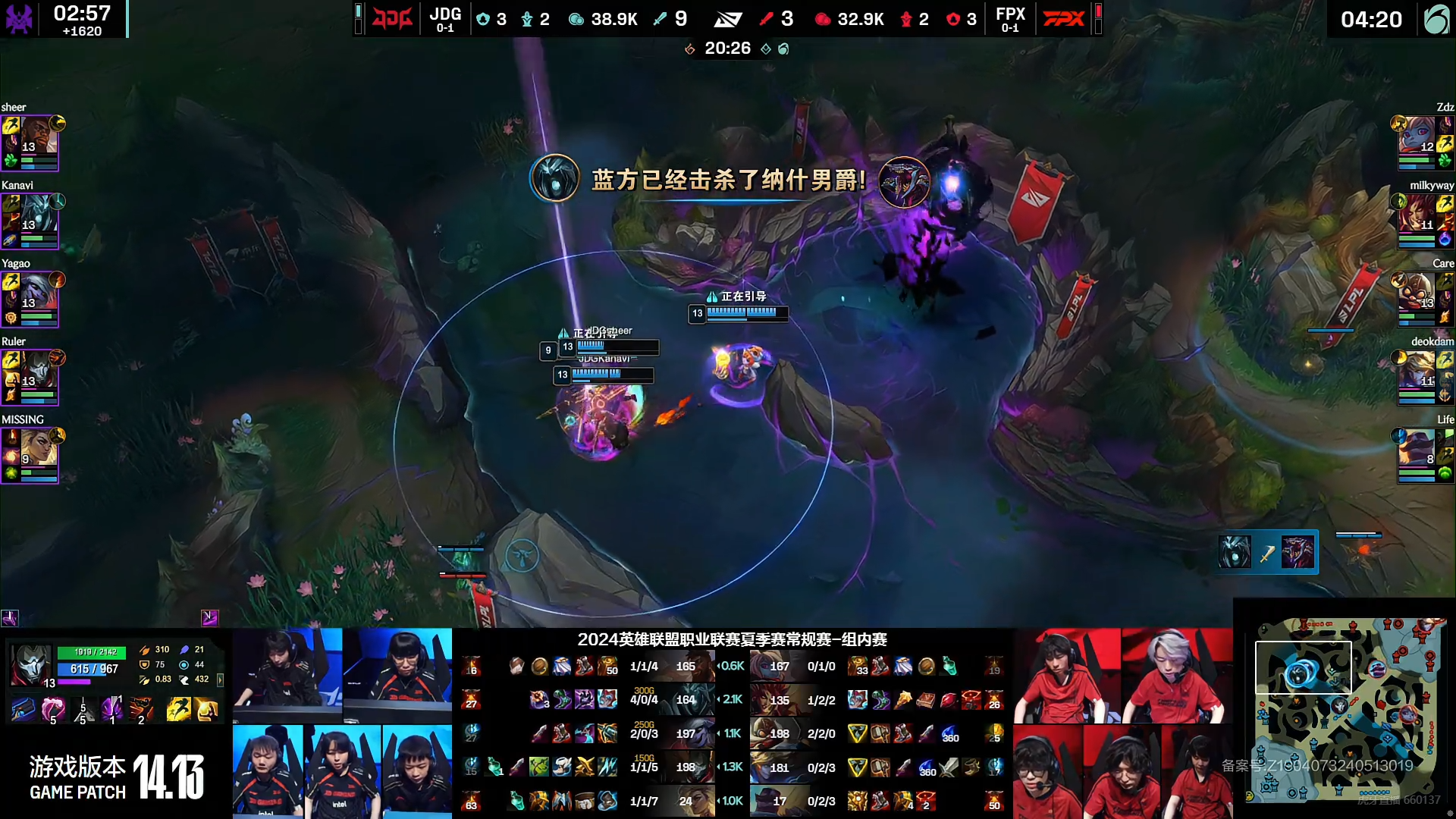 S10小组赛JDG轻松吊打PSGJDG拿到小组赛首胜（LPL：Kanavi“神僧”四杀游龙终结团战，JDG 2-1击败FPX拿到首胜）-第6张图片-拓城游