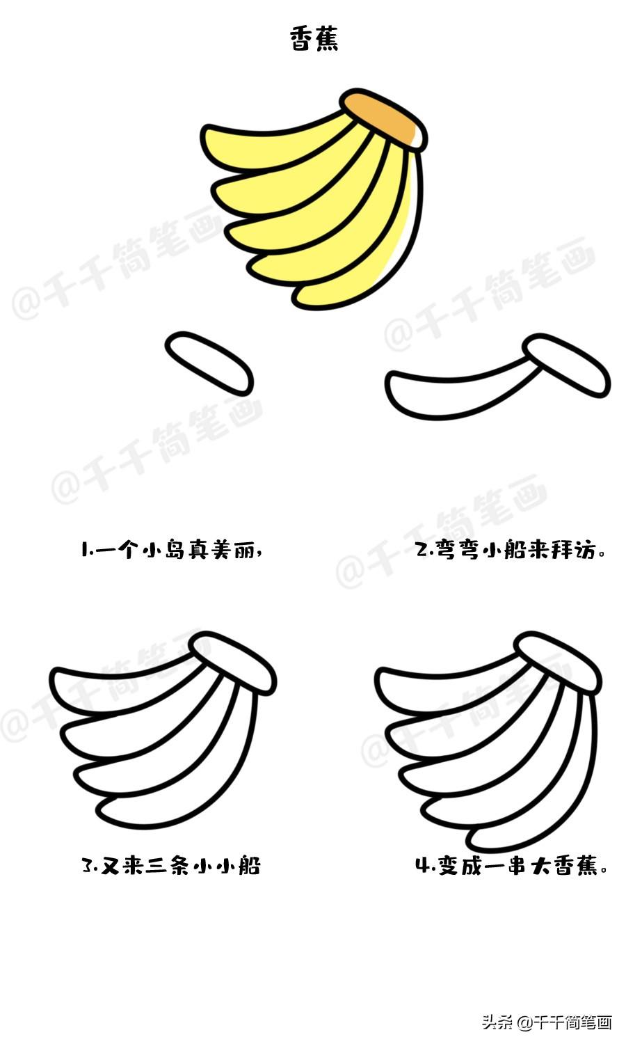 一起学画画游戏介绍（20个带儿歌的幼儿简笔画教程大全，再也不怕教孩子画画了，快收藏）-第10张图片-拓城游