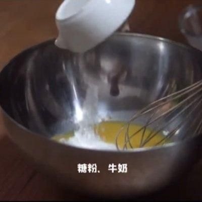 老公叫老婆叫毛布卷的独特美食（By _碘伏 .用料淡奶 300g鸡蛋 2个低筋面粉 150克黄油 30克芒果 1个抹茶粉 15克糖粉 适量牛奶 50毫升做法）-第2张图片-拓城游