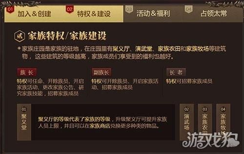 御龙在天手游家族种植任务详解 创建家族流程及特权一览-第3张图片-拓城游