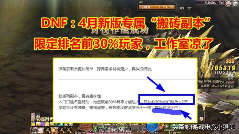 DNF韩服推出新版专属“搬砖副本”，工作室受到限制影响