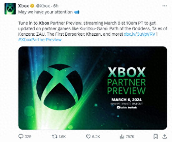 Xbox高能发布会：揭秘Xbox发布会2022的12款新游戏预告片（Xbox发布会2022内容）-第2张图片-拓城游