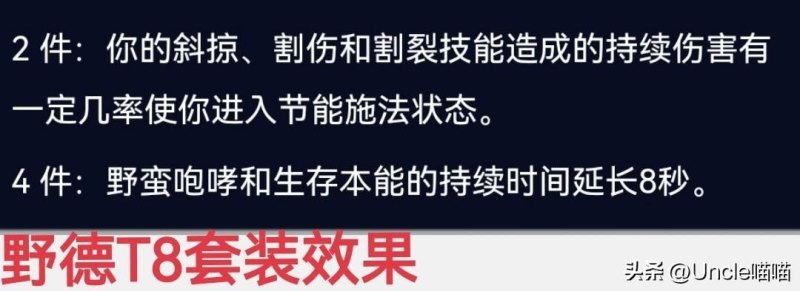 暗黑破坏神2重制版物理德鲁伊装备应该怎么选(德鲁伊T8套装加持的效果及评价)-第7张图片-拓城游